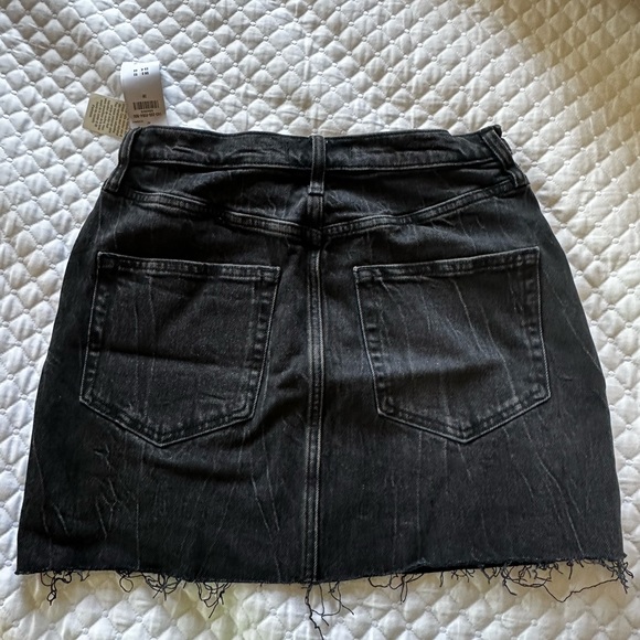 Abercrombie & Fitch High waisted Denim Mini Skirt - Picture 2 of 5
